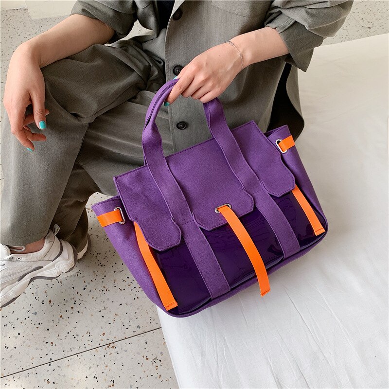 Sacs en vrac sacs à main populaire nouvelle marée sauvage Ins une épaule sac à main toile sac à bandoulière