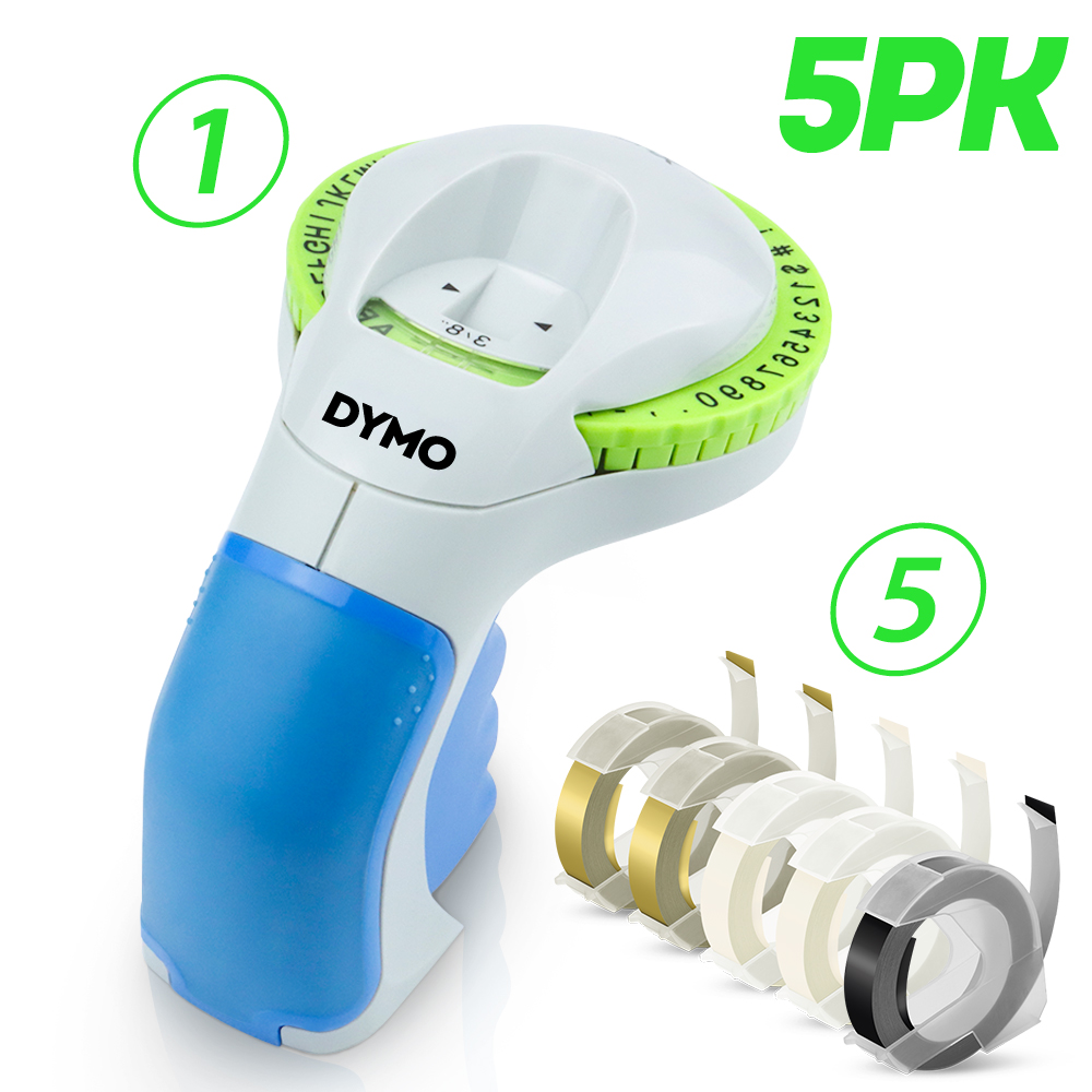 Dymo 12965 ręczna drukarka etykiet 9mm 3D tłoczenie taśma z etykietami do Dymo maszyna do etykietowania ręczna drukarka do etykiet 12965 DIY etykieta wstążka: 11