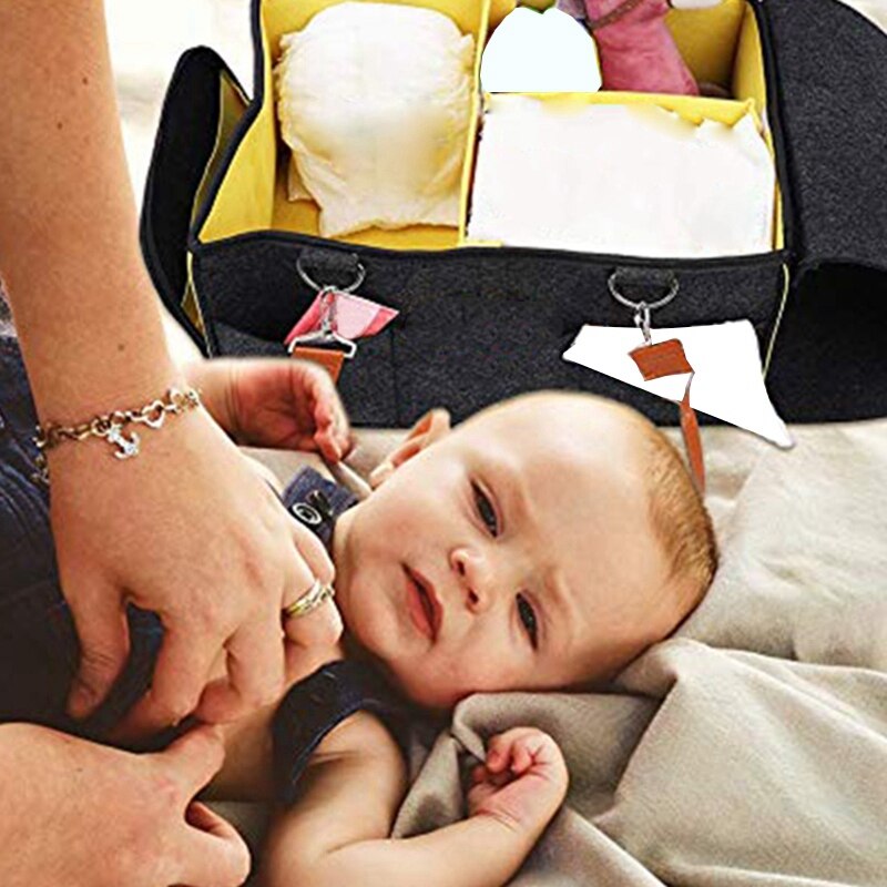 Tragbare Baby Windel Caddie Organizer Tote Windel Caddie Organizer Große Größe Kindergarten Wesentliche Lagerplätze für Ändern Tisch oder