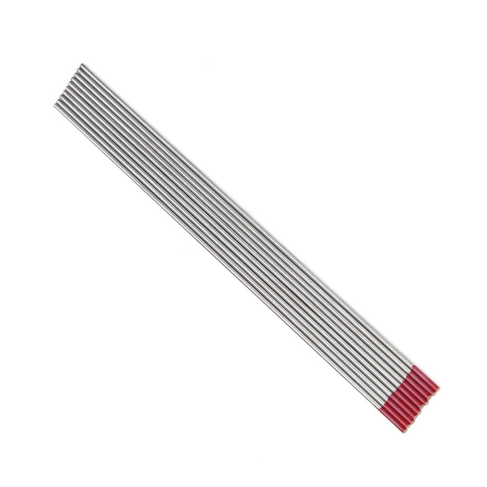 Ensemble de TIG d'électrodes de tungstène de 10 pièces pour des pièces de soudure professionnelles de soudure d'acier inoxydable de Pipeline pour des tiges de Tig