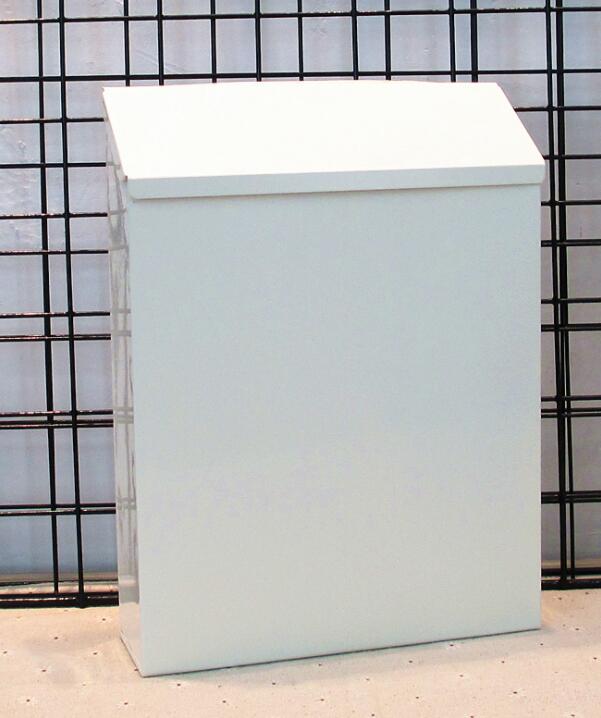 Metalen Brievenbus Met Slot Muur Suggestie Doos Koffie Winkel Decoratie Bruiloft Bar Postbus Brief Mail Box Woondecoratie: white