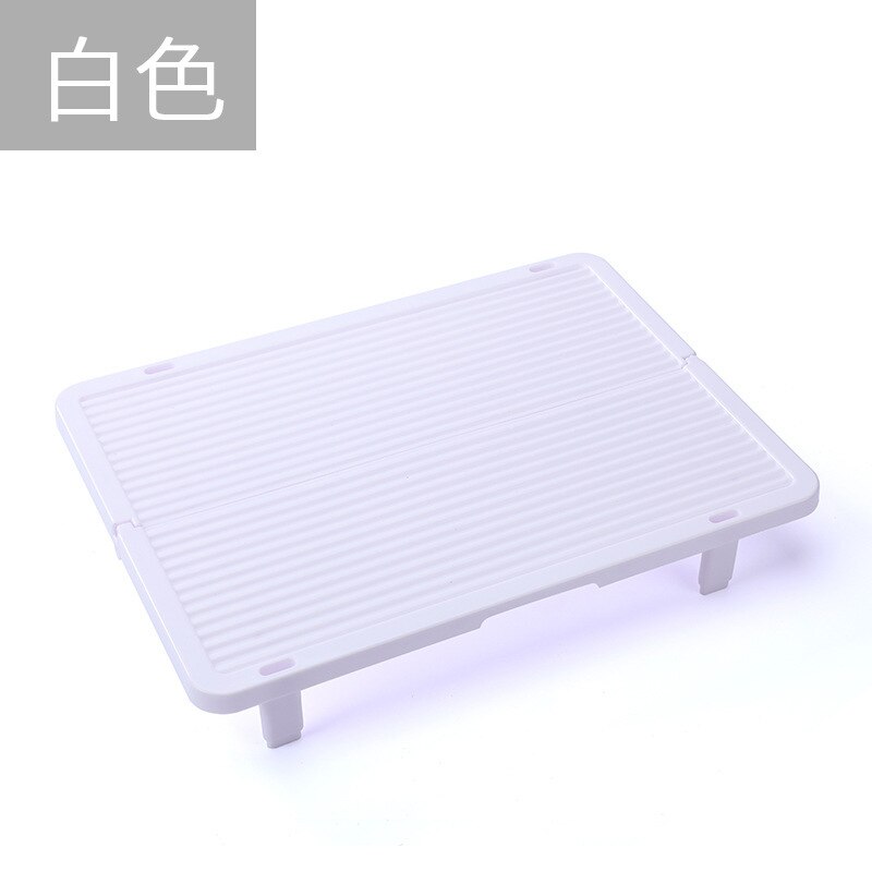draagbare keuken lade rack vouwen deeg bal lade dumplings gordijn cover keuken opslag drogen servies WJ10: SQUAREWHITE