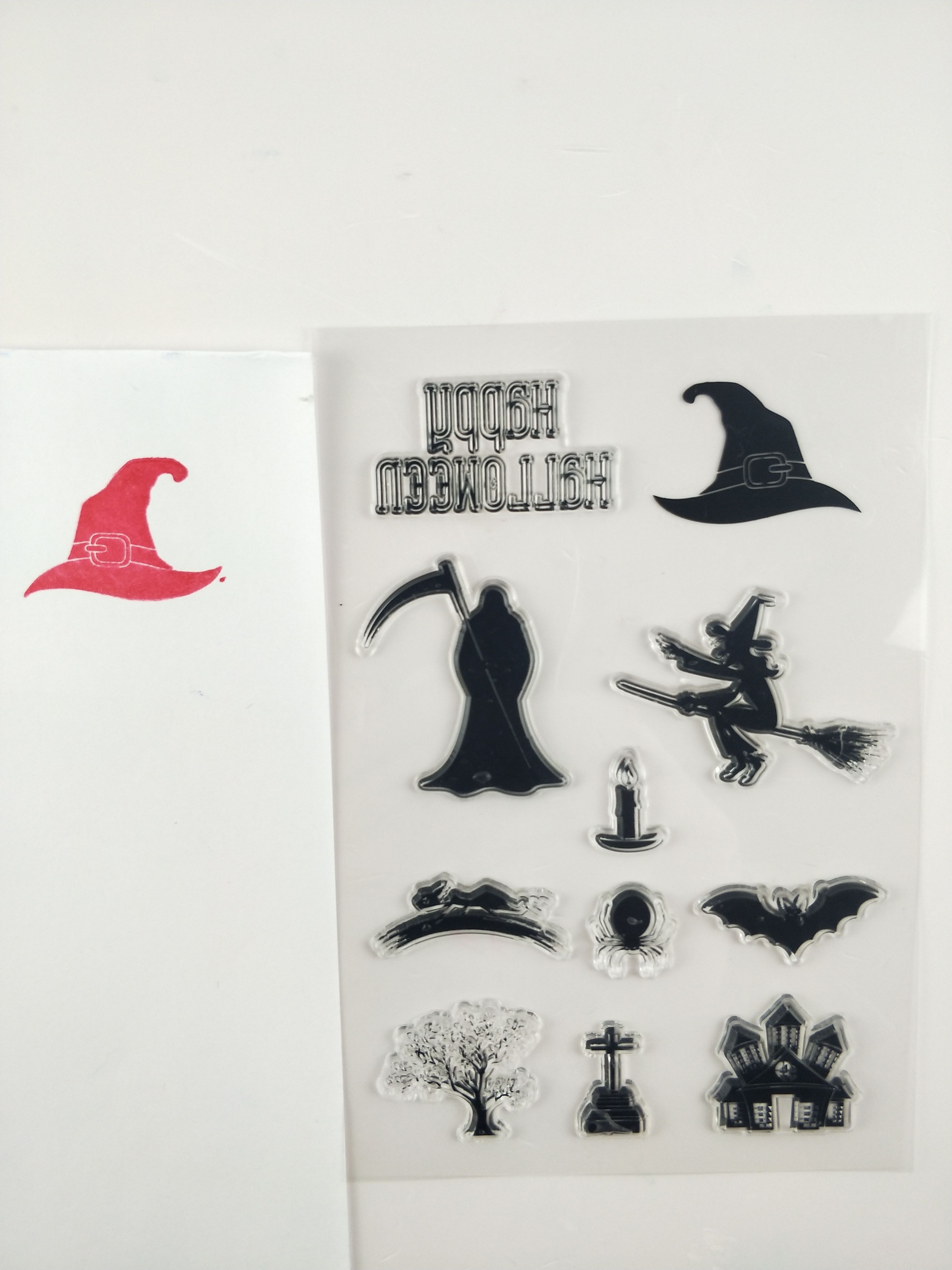 Stempel Retro Heksen Grafische Diy Signet Handgemaakte Transparante Afdichting Hergebruik Versiering Silicagel Dagboek Ambachtelijke Productie