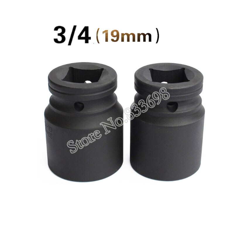 Een Stuks 3/4 Inch Lucht Socket Adapter CR-MO Torx Hoofd 12 Point Elektrische Impact Pneumatische Dopsleutel Voor Power Dille tool