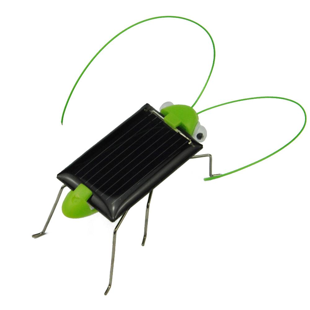 Solar Sprinkhaan Insect Bug Moving Toy, Mooie Grappige Mini Solar Toy Insect Onderwijs Fun Gadget Speelgoed