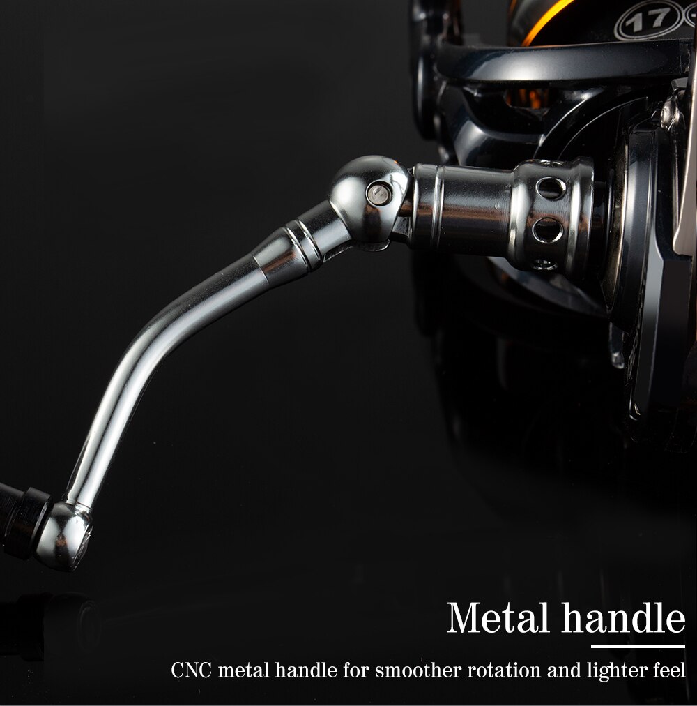 Goture stang combo fiskesett 4000 serie metall spinnende fiskesnelle 1.8m-3.6m teleskopiske fiskestang alt til fiskeutstyr