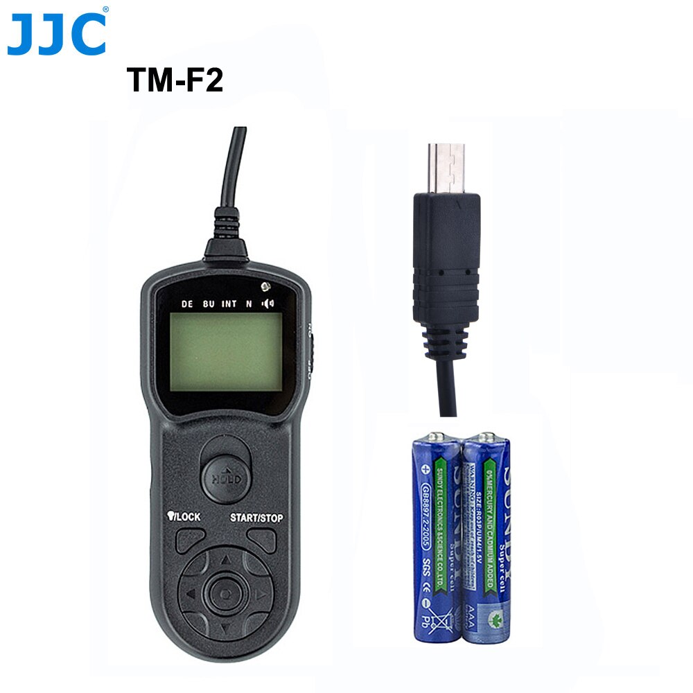 JJC Wired Timer Fernbedienung Auslöser Kabel für Sony A58/A7/A7 II/A7R/A7R II/A7S/A7S II mit Multi Schnittstelle: TM-F2