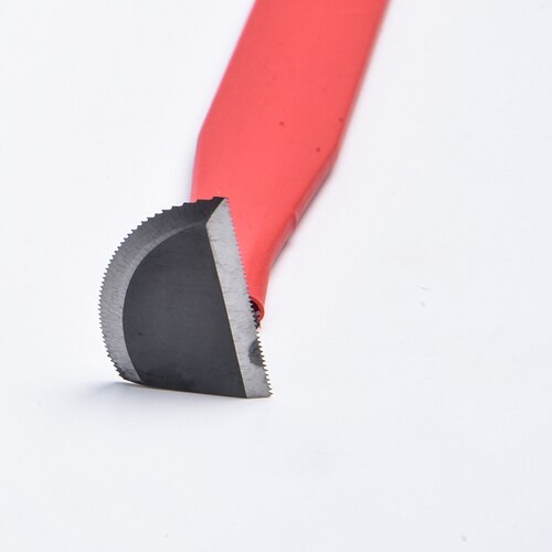 Herramienta de corte de acero de tungsteno con dientes afilados, cuchillo de acero de tungsteno, herramienta de modelado de recorte áspero de cerámica DIY, herramienta de escultura de barro: No.6