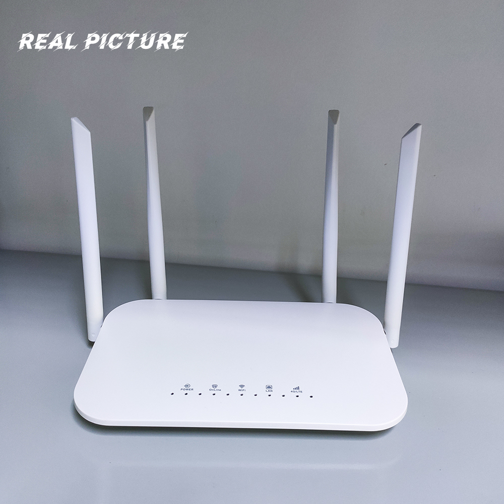 4G CPE 4G wifi router SIM card Hotspot 32 wifi users RJ45 WAN LAN wireless modem LTE wifi router