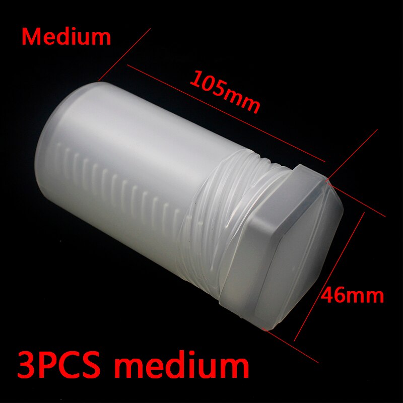 Astronomical Telescope Eyepiece Storage Box High-grade Plastic Material For 1.25 Inches 2 Inches Astronomy Eyepiece Accessories: 3PCS medium
