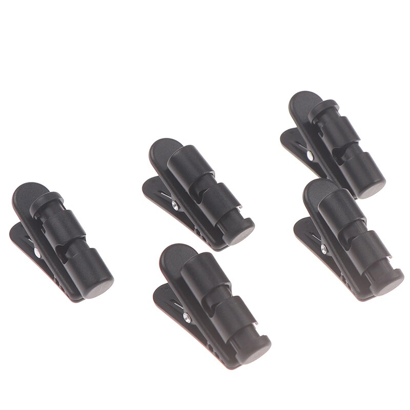 2/5Pc Kabel Klemme Kragen Headset Klemme Kopfhörer Kabel Clip Kopfhörer Wickler