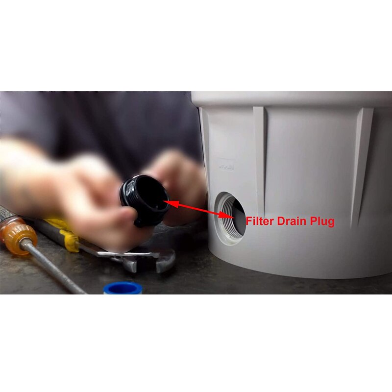 1.5in Schroefdraad Zwembad Spa Terugkeer Lijn Winterizing Plug Filter Afvoer Plug Met O-Ring Voor Winterizing Zwembaden Zwembad tool