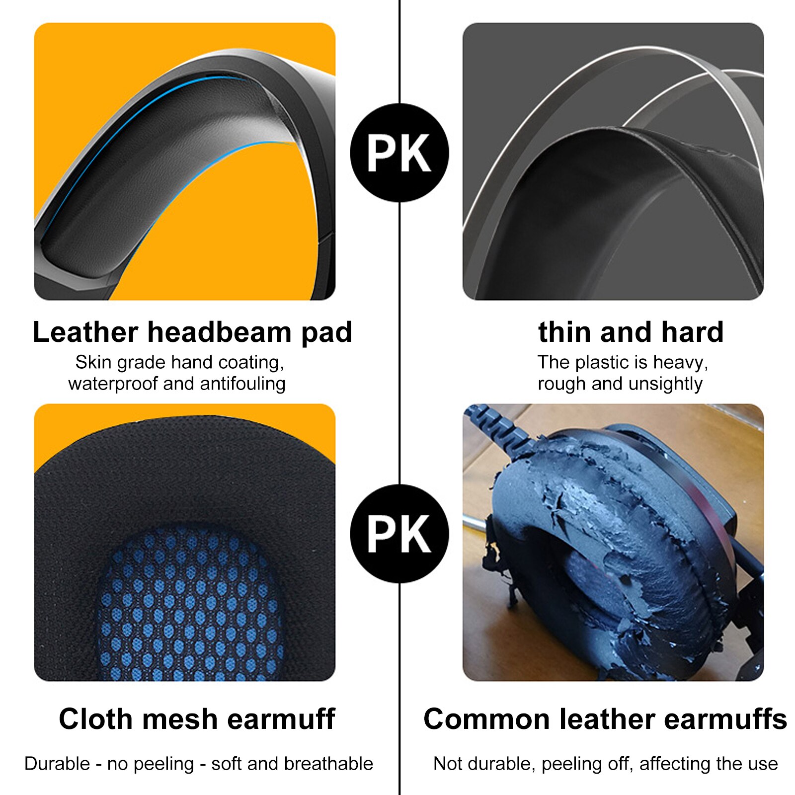 =NUBWO N13/N16 PC Gamer Headset Over-ear Gaming Headphones for PS4 Xbox-one 3D Surround Earphone with Mic Noise Cancelling