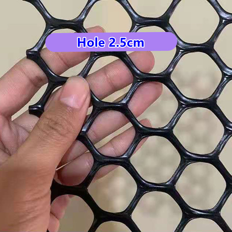 Red negra de para gatos y balcón, rejilla de plástico para el hogar, red para ventanas de 0,4 y 0,8 cm, seguridad para niños, red protectora anticaída para escaleras: S / Rojo