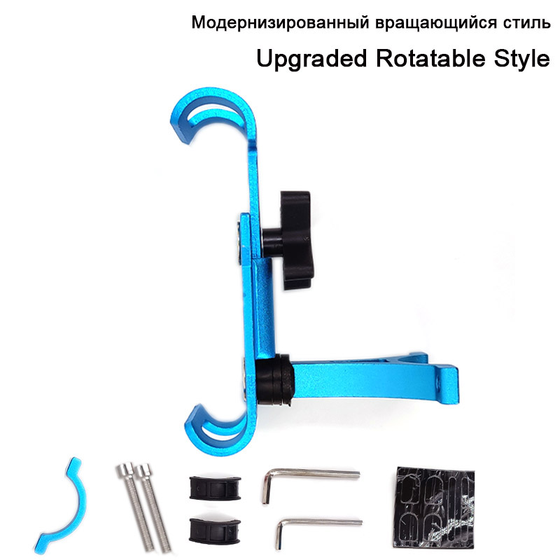 Soporte de Metal para teléfono de bicicleta, soporte antideslizante de aleación de aluminio, Clip GPS Universal para bicicleta de montaña y Moto, soporte para teléfono móvil para teléfonos inteligentes: Verde