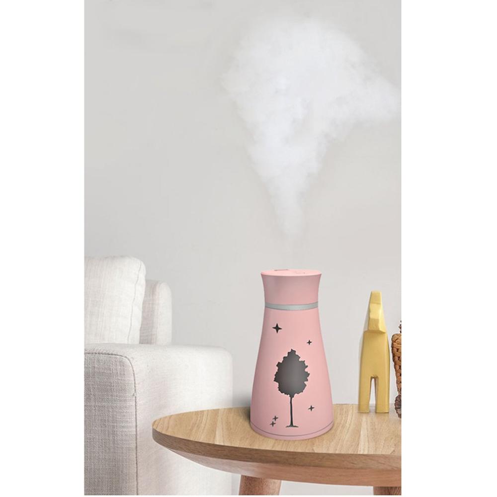 Luchtbevochtiger usb mini draagbare aromatherapie hydraterende luchtreiniger vernevelaar nachtlampje luchtbevochtiger