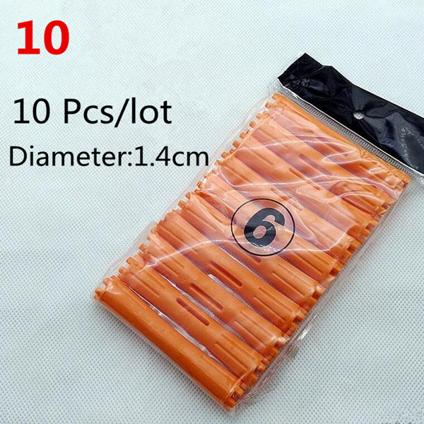 1 Set Haarverzorging Curler Roller Grote Grip Styling Roller Krulspelden Styling Thuisgebruik Haar Rollen Stijl Kappers Diy gereedschap: 10