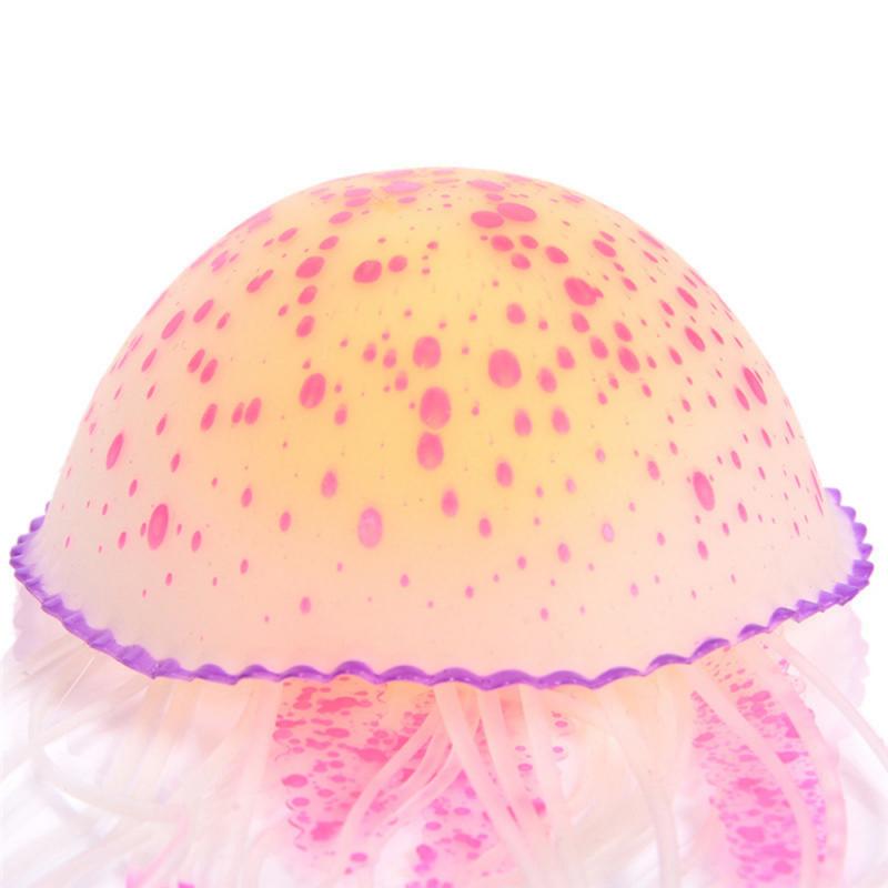 1pcs Aquarium Fish Tank Simulates Jellyfish Aquarium Landscaping Decoration Small Soft Jellyfish Home Aquatic Pet Supplies