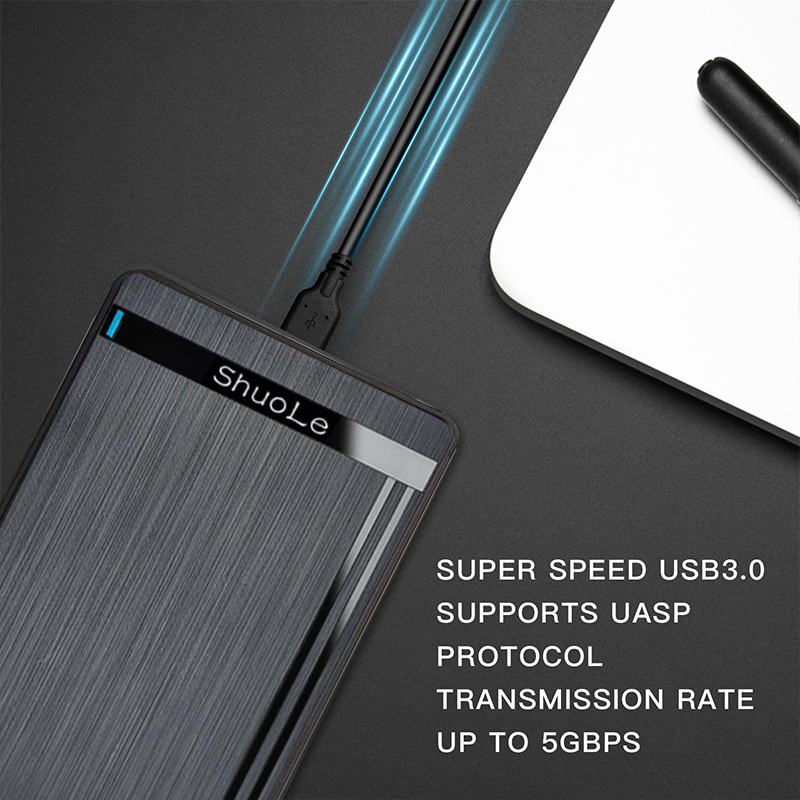 2.5-inch SSD Solid State Mechanical Serial Port SATA Hard Disk Case Toolless Micro Interface USB 3.0 External Mobile