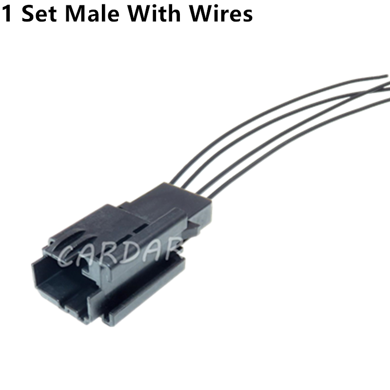 1 Set 4 Pin 1.2 Series 31068-1070 31068-1010 Auto Cable Harness Unsealed Socket AC Assembly Electrical Connector: Red