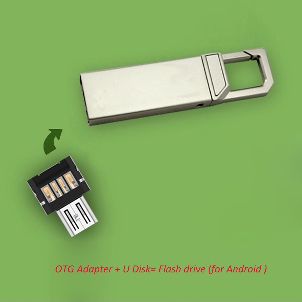 Ultra Mini Micro USB 5pin OTG Adapter Connector voor Mobiele Telefoon/Tablet/USB Kabel/Flash Disk