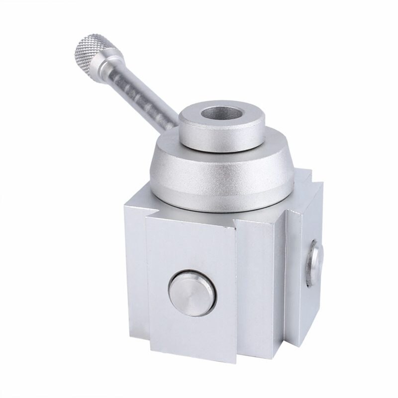 Mini CNC Lathe Tool Holder Quick Change Tool Post Cutter Holder Screw Kit Set Boring Bar Turning Facing Holder Wrench