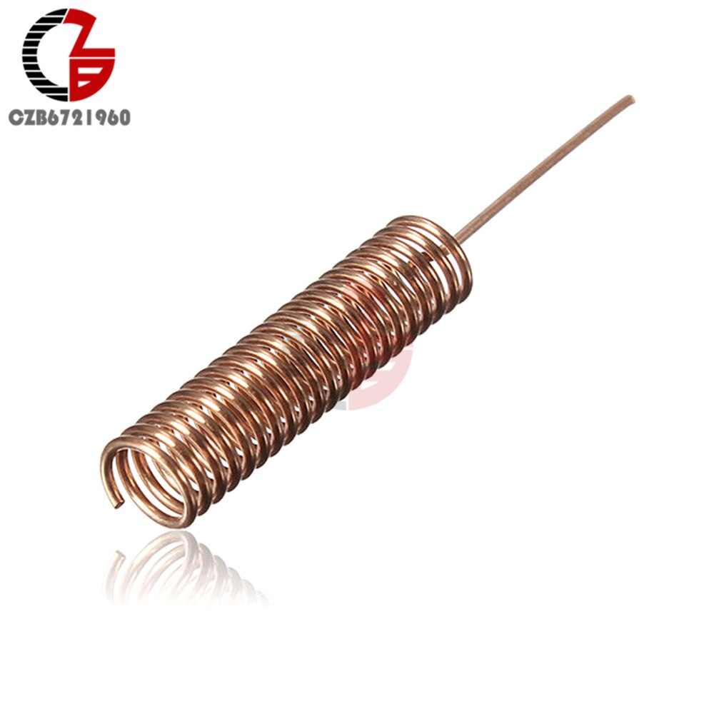 10PCS 433MHZ 2.2 DBI 50 ohm Helical Antenna Spring Antenna for Arduino Remote Control