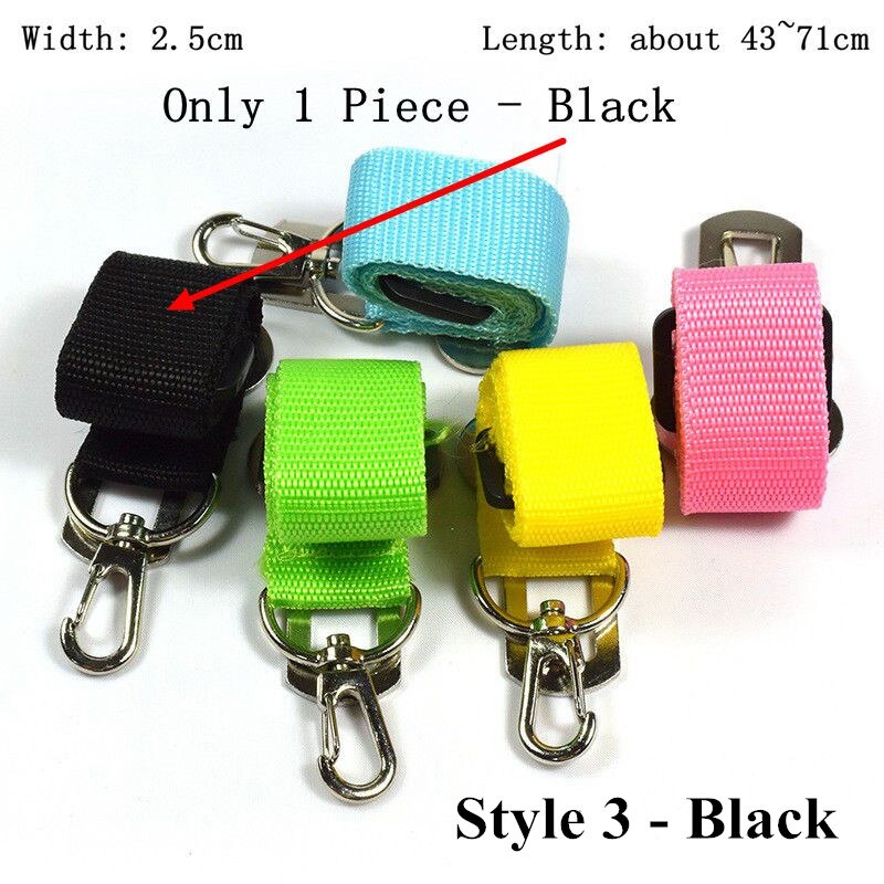 Verstelbare Nylon Pet Hond Autogordel Kat Puppy Lood Kleine Medium Honden Voertuig Leven Veiligheid Riem voor Teddy Yokie: 1pc style 3 black