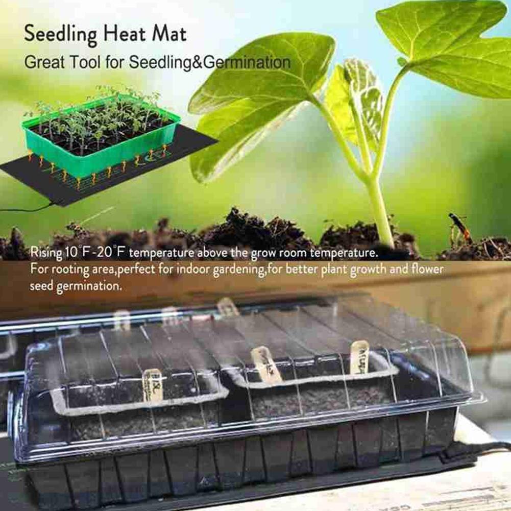 Estera térmica para plántulas, almohadilla impermeable para germinación de semillas de plantas, 110V/220V, almohadilla , herramienta de jardín para vegetales y flores