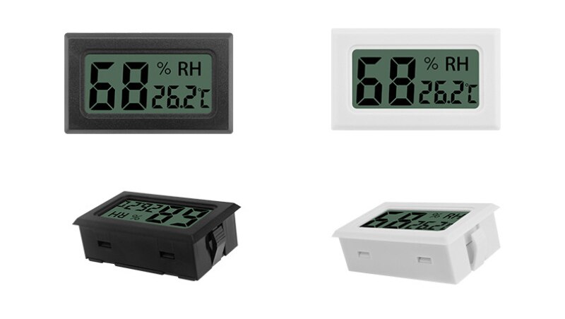 Mini Digital Humidity Meter Thermometer Hygrometer Sensor Car/Home LCD Temperature Monitoring Display Temperature Sensor