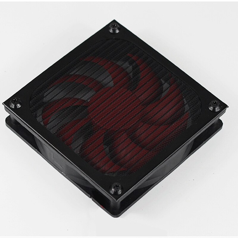 Aluminium 120mm computer blæser køling og støvtæt dæksel, computer vært støvdæksel