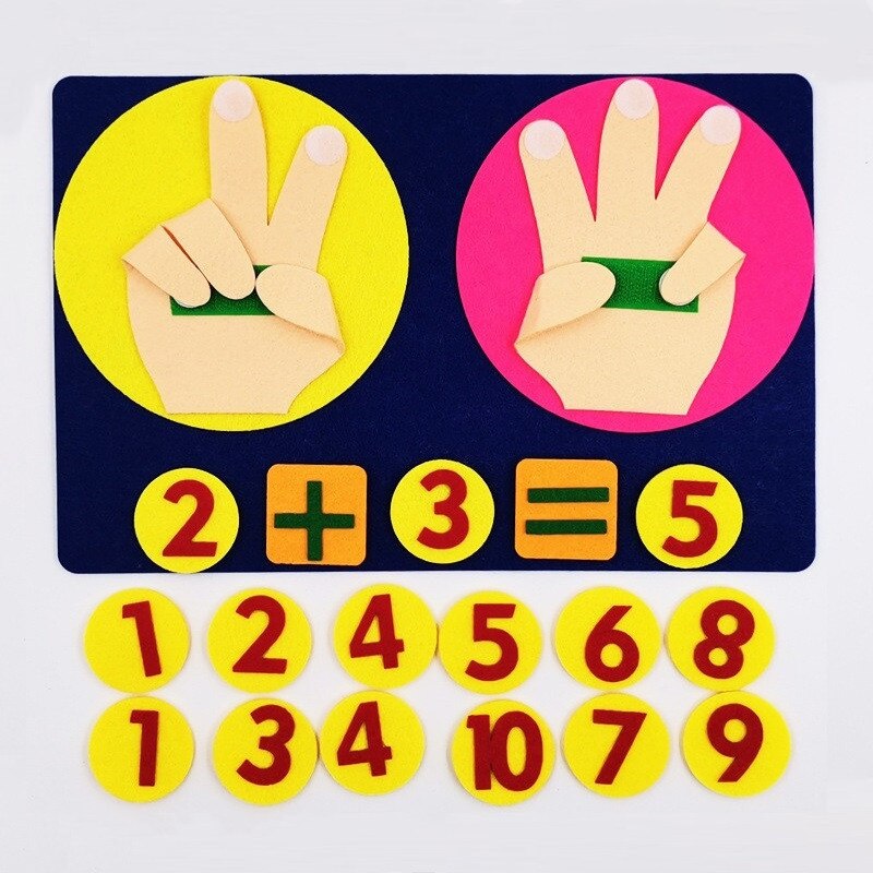 Juguetes Montessori de educación temprana para bebé, materiales de tejido Diy, rompecabezas, material didáctico de matemáticas, suministros para niños: Wj21-09