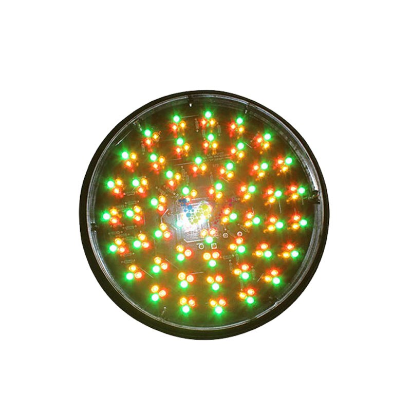 DC12V common positive mix red yellow green 200mm LED traffic signal lamp