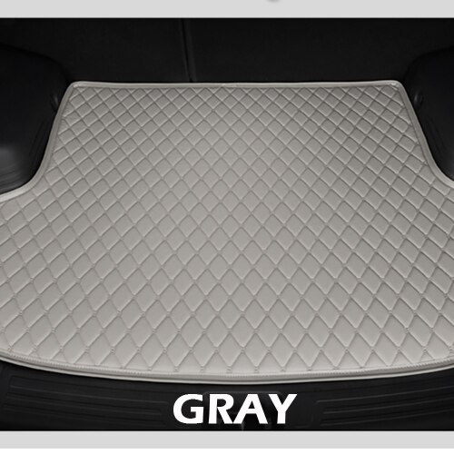 Car trunk mat for Porsche Macan cargo liner carpet interior accessories cover: Gray