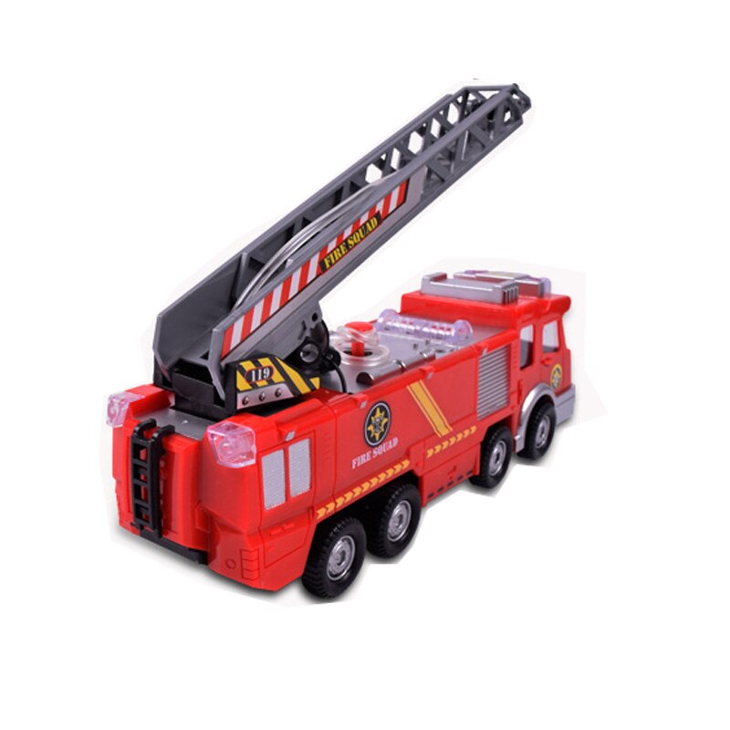 Electric Fire Truck Water Spray Fire Toy Car Sprinkler Music Water Fire Engines Educational Toys For Children