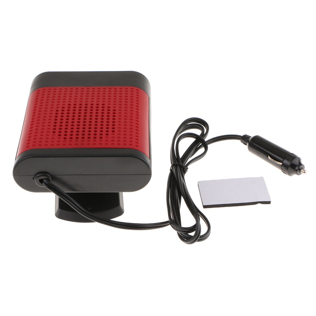 12V Portable Heating Cooling Heater Fan Car Auto Defroster Demister 150W Efficient Heat Dissipation