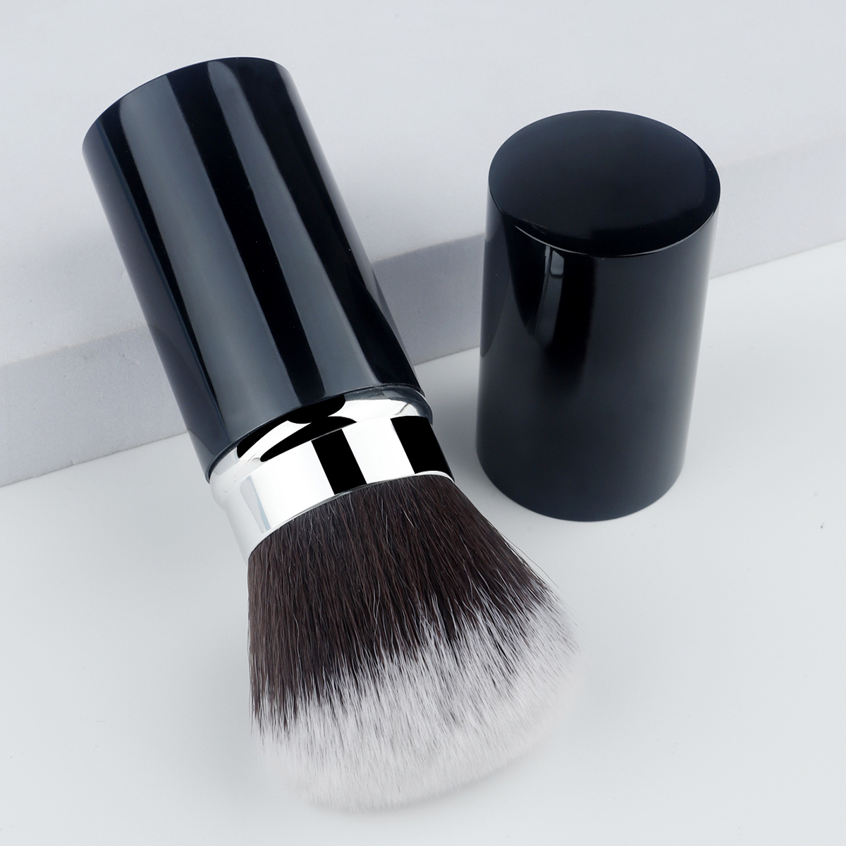 1pcs Makeup Brushes Retractable Blusher Powder Foundation Face Concealer Kabuki Makeup Brush Cosmetic Tools