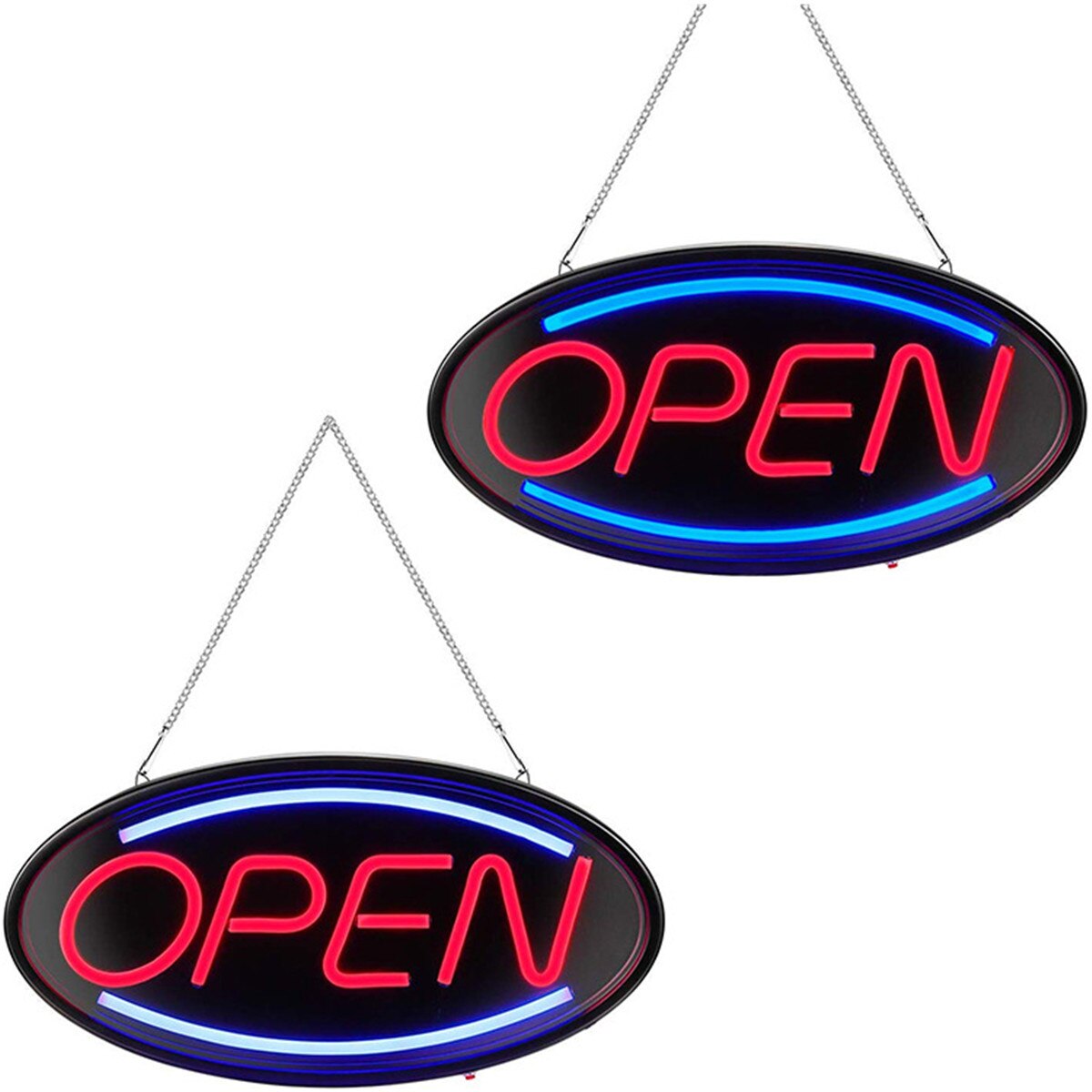 Open Neon Sign Wall Hanging LED Neon Light for Home Party Bar Shop Art Wall Decor 3 Mode Neon Lamp Commercial Lighting