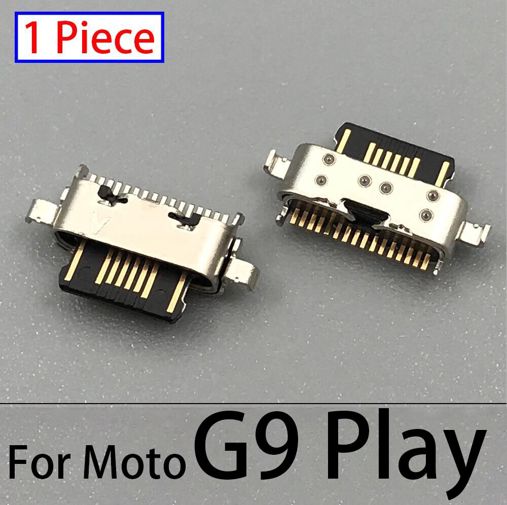 Conector de cargador USB tipo C, Conector de puerto de carga de datos para Motorola Moto G3 G4 G5 G5S G5S G6 G7 Plus G8 Power Play: G5s Plus