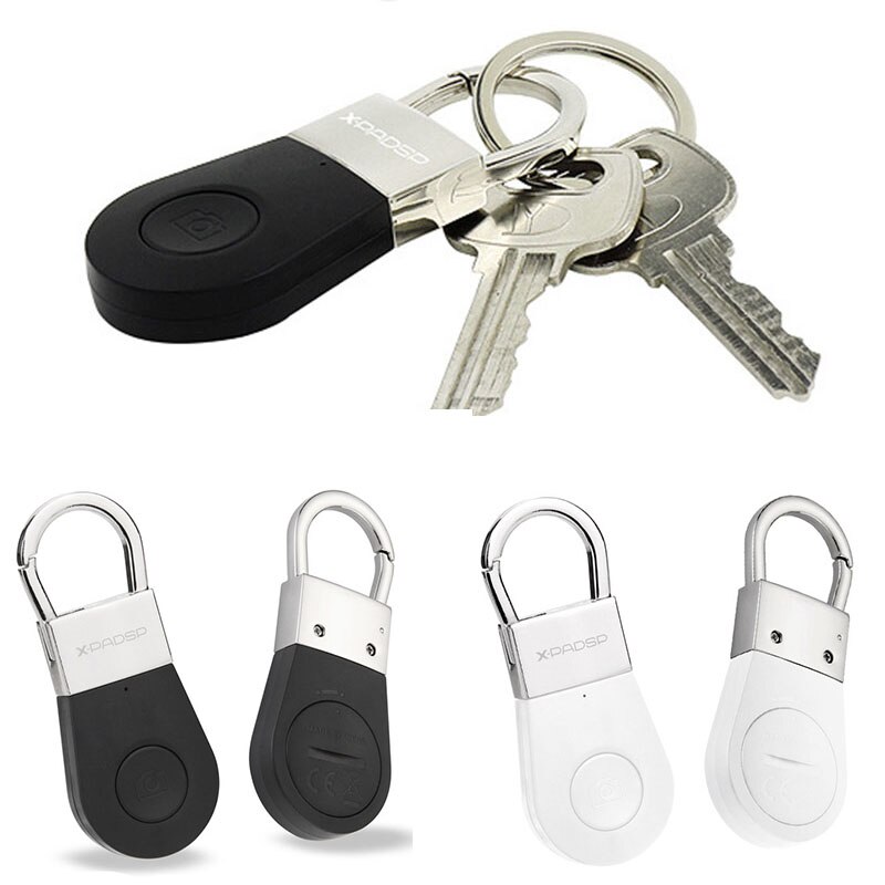 R2 anti-tabte nøgle finder bluetooth 4.0 børn smart mini nøglering tracker fjernbetjening nøglefinder locator nøglering et-klik foto