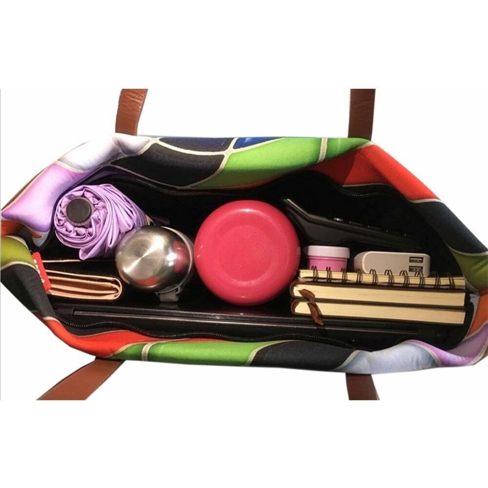 Pink Unicorn Horse Printed Women Shopping Bags Crossbody Bags Vintage Messenger Bag Leather Purse Shoulder Travel Top Tote Bags