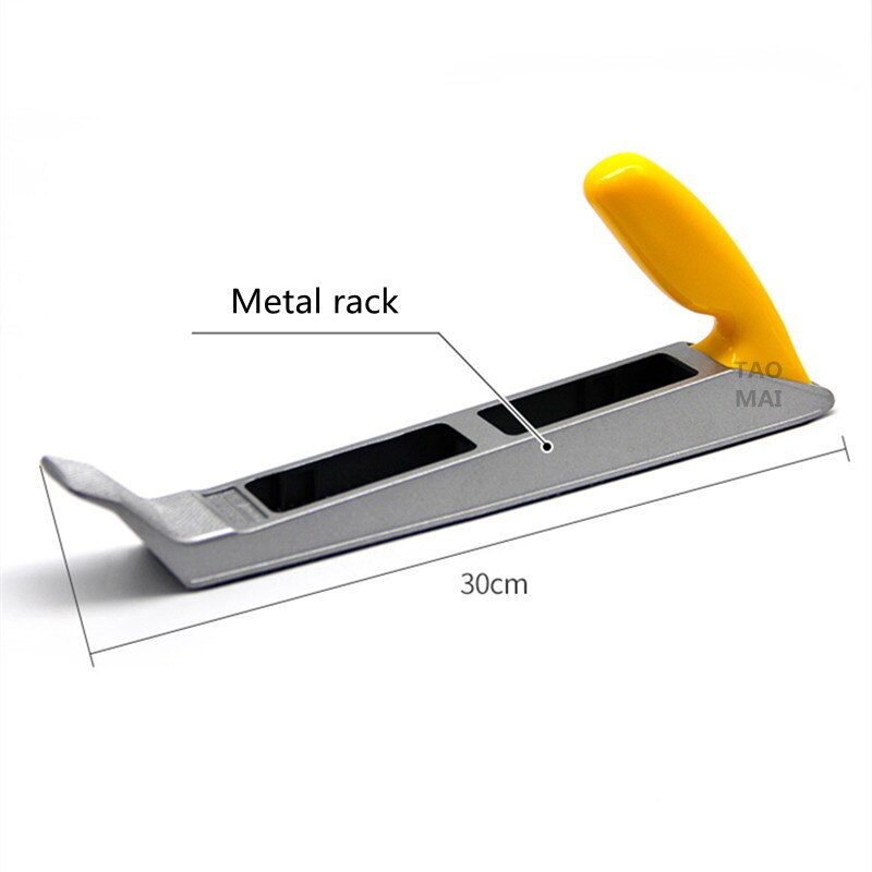 Ceramic File Tool Pottery Rough Plaster Polished Plane Sculpture Texture Rough Surface Clay Trimming Modeling Tool: Type D