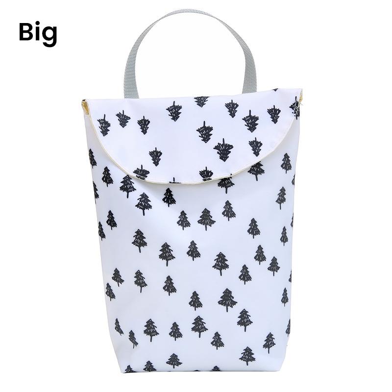 Multifunktionale Baby windel tasche, wiederverwendbare stilvolle wasserdichte windel lagerung tasche, tragbare große-kapazität Mutter tasche: Shu groß