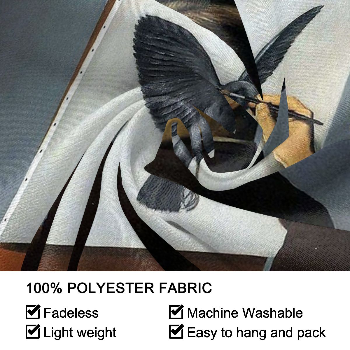 La chiaroveggenza Rene Magritte coperta da tappezzeria tenda da parete in poliestere decorazione per La casa