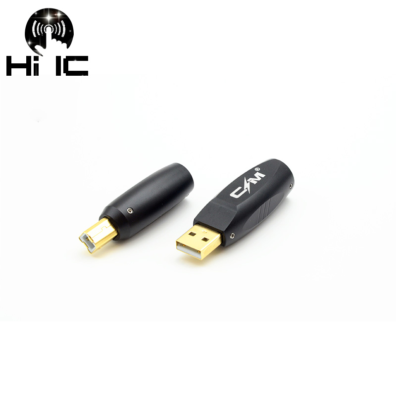 Cavo dati USB dorato Audio HiFi tipo A fai-da-te tipo B USB A USB B USB 2.0 connettore USB Jack coda presa connettore presa