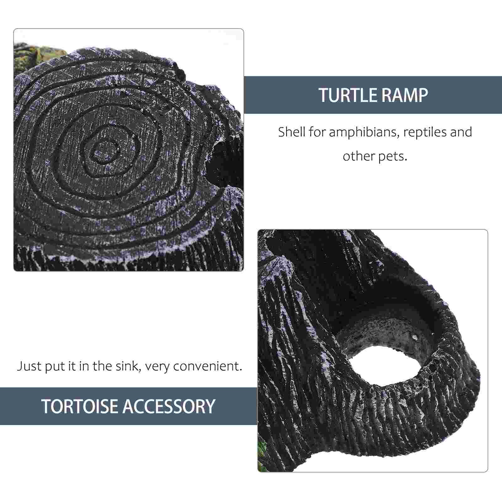 Desktop Turtle Ramp Decorative Basking Platform Household Turtle Dock Tortoise Supply