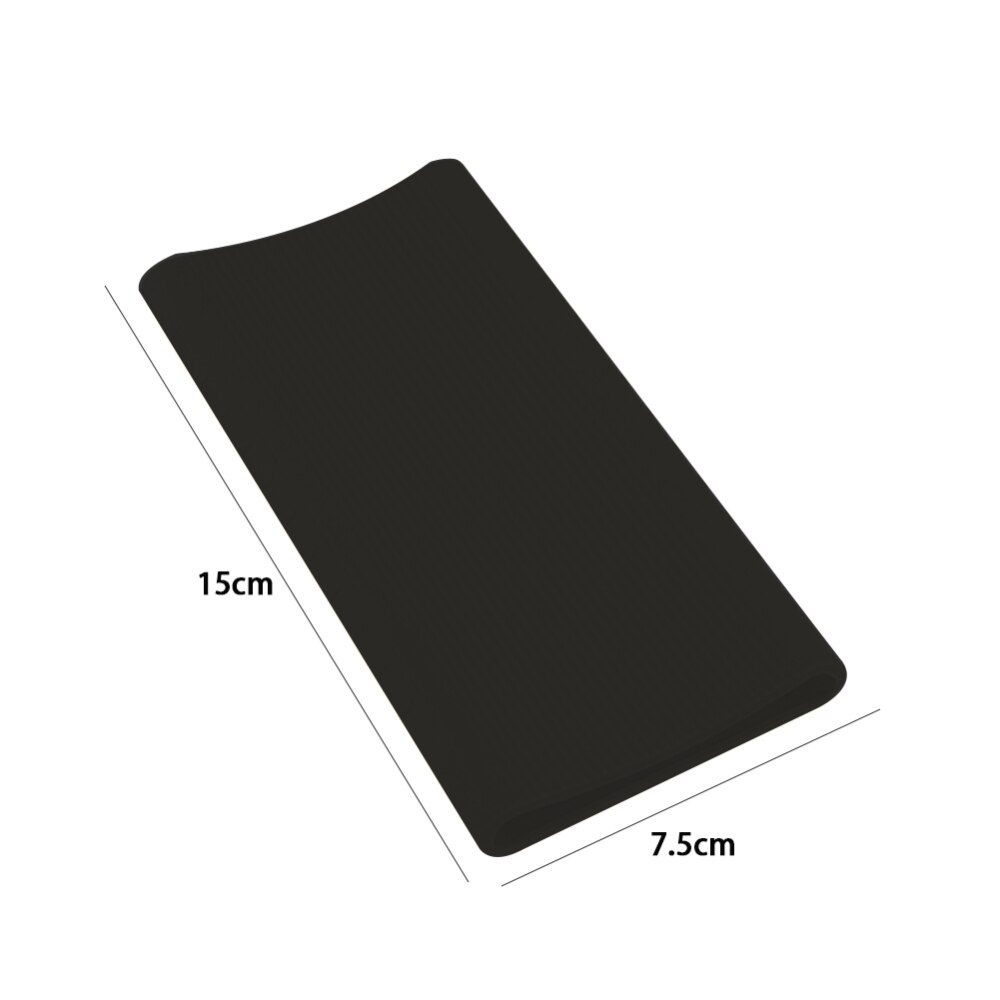 Powerbank silikone etui cover bærbart 10000 mah eksternt batteri cover cover anti-shock til xiaomi