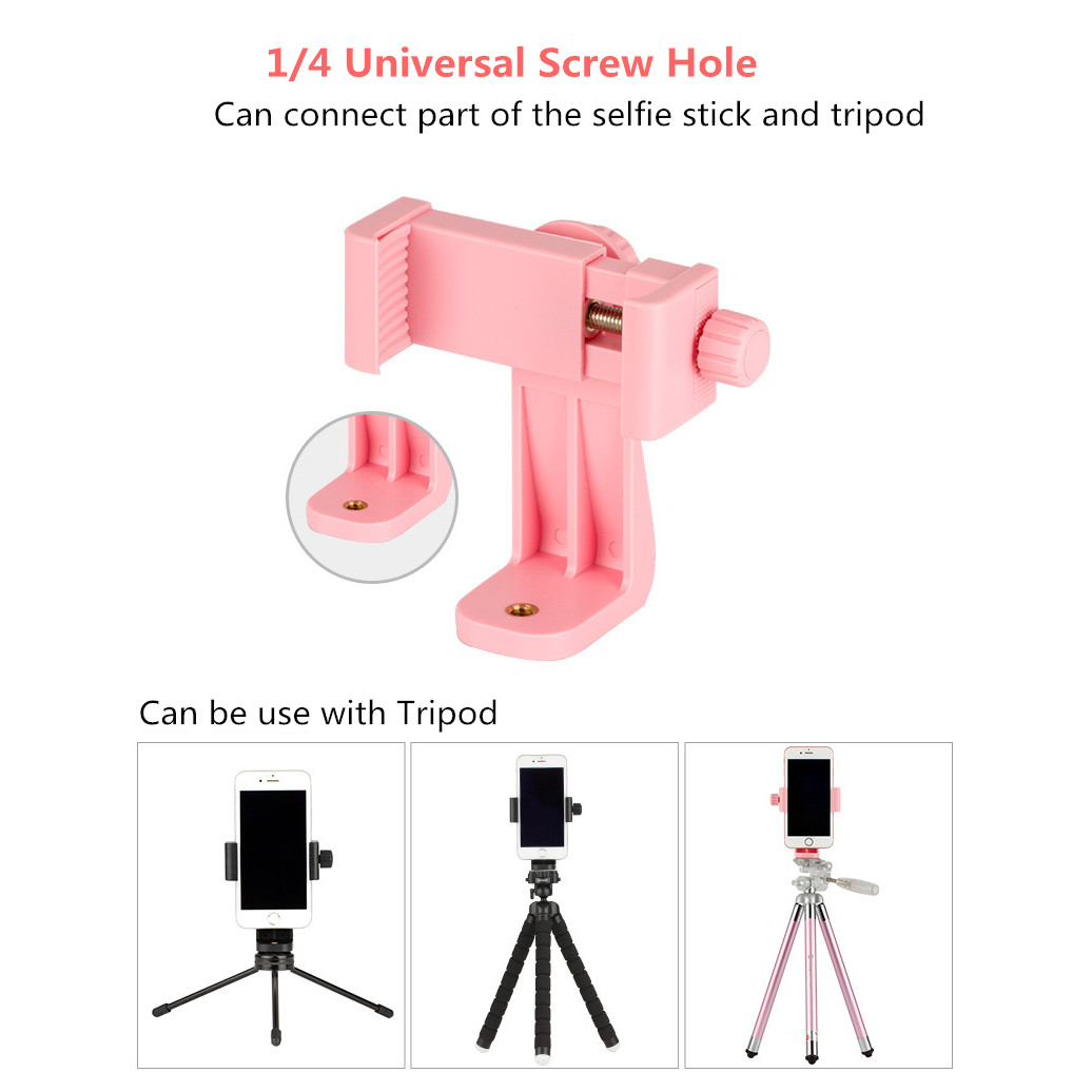 Smartphone Holder Tripod 360 ° Rotate Phone Clip Vertical Horizontal Shooting Tripod Stand For iPhone Samsung Huawei Xiaomi
