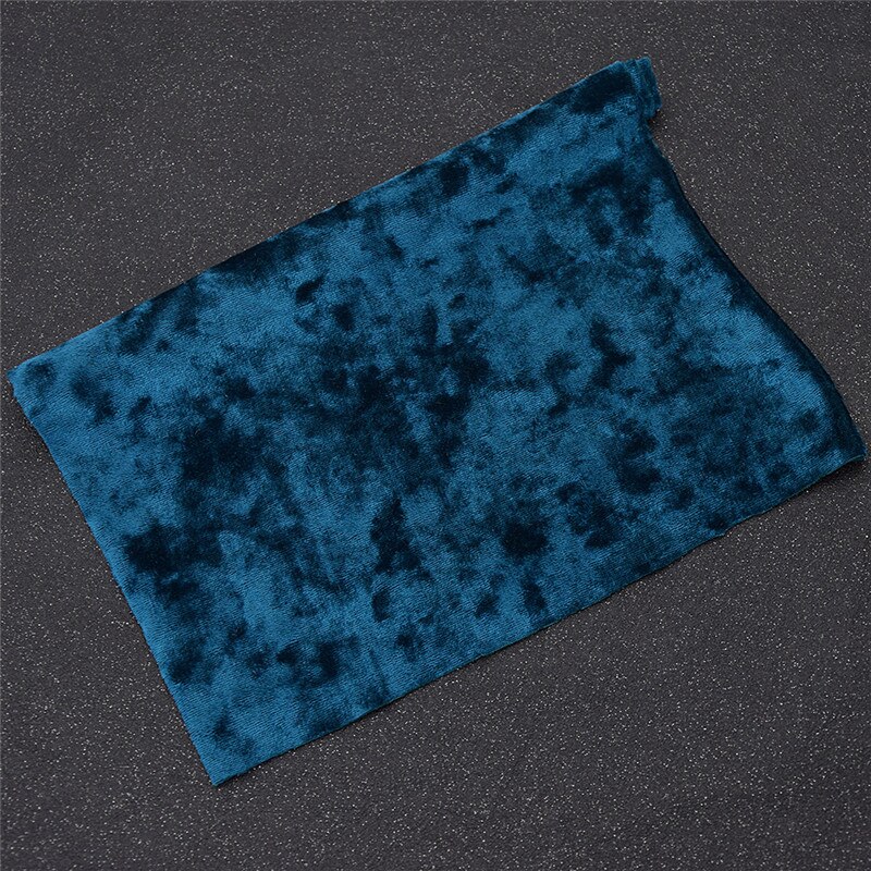 A4 21 x 29cm fløjlsstrækstof til kjolebeklædning blødt syningsstof stof gør-det-selv patchwork hjemmetekstilmaterialer