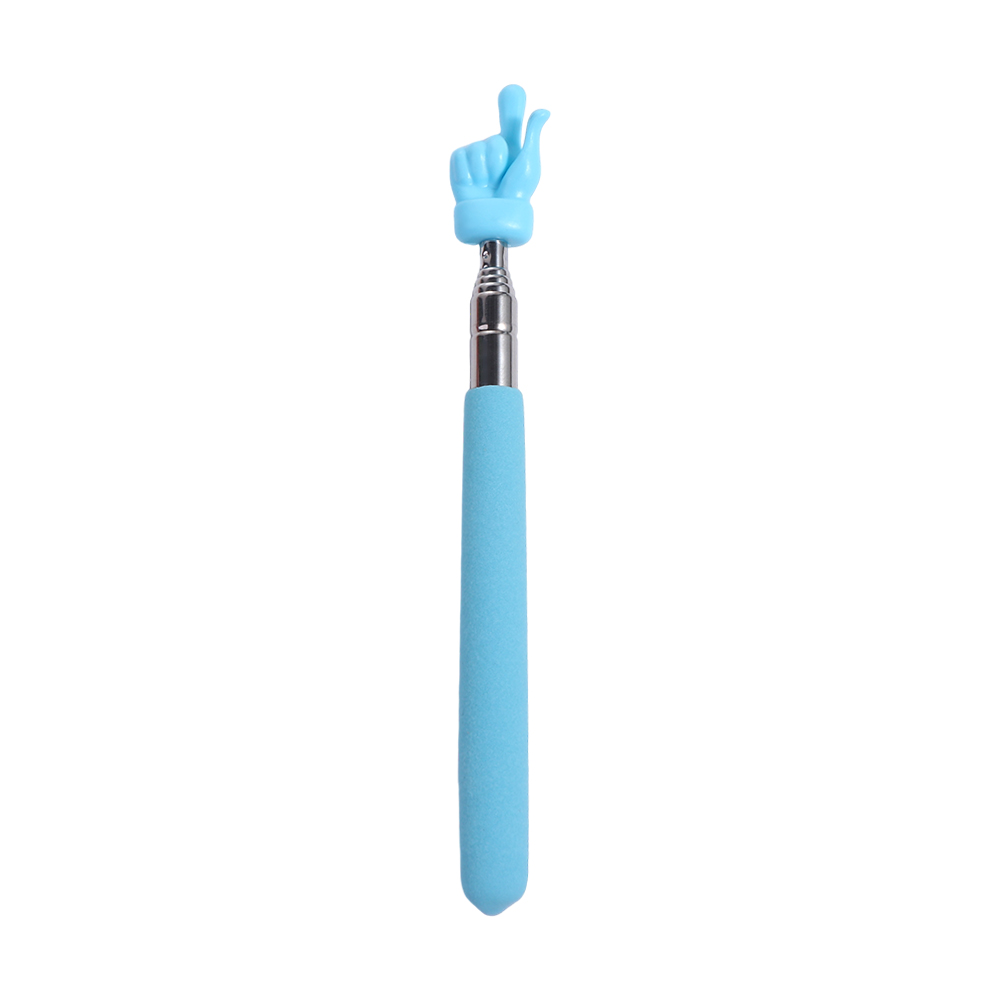 Palo para reuniones, tablero blanco, material didáctico, herramientas de enseñanza preescolar, puntero especial para profesores, guía de lectura de dedos, palo de enseñanza: Rosa